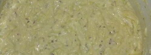 оладьи с моцареллой. Шаг 6