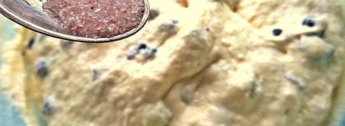 оладьи с шоколадно-ягодной добавкой. Шаг 9