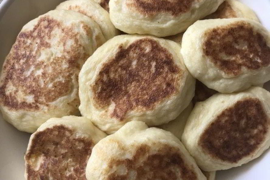 Рецепт оладьи с творогом