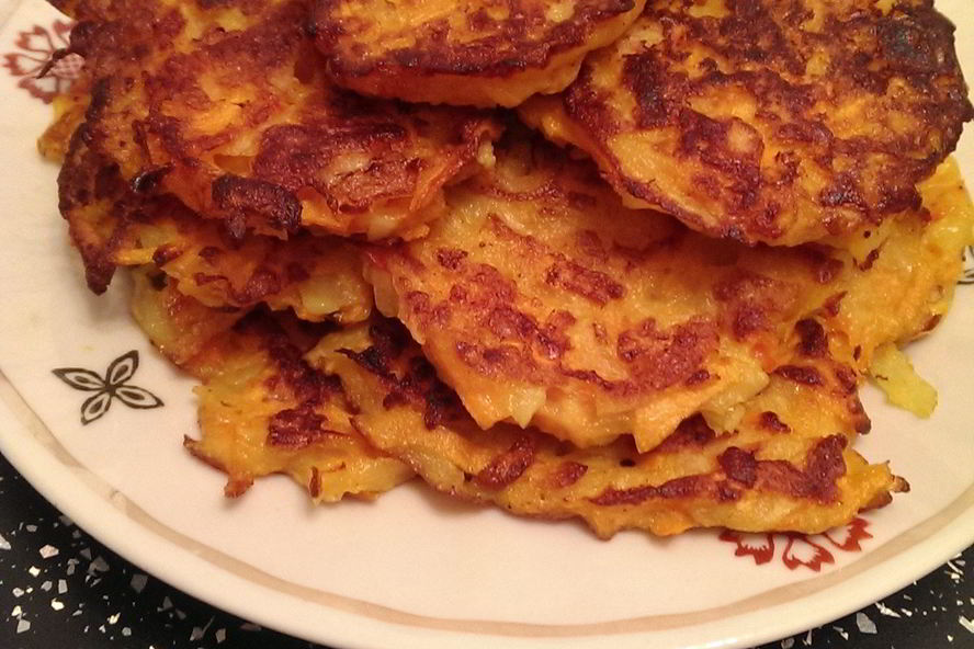 Рецепт овощных оладушек