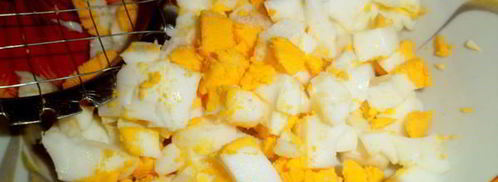 печеночные оладьи с припеком. Шаг 3