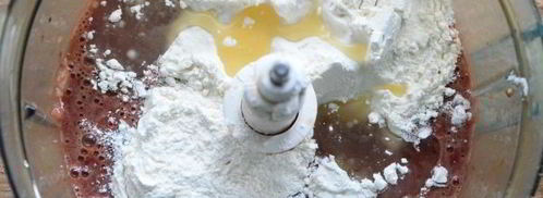 печеночные оладьи с рисом рыжики. Шаг 5