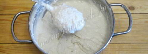 пышные оладьи на кислом молоке. Шаг 5