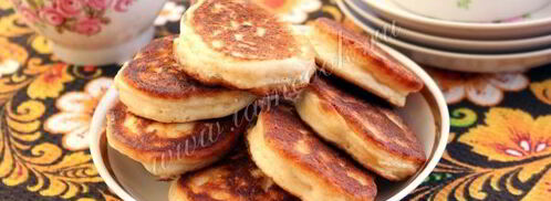 пышные оладьи на кислом молоке. Шаг 7