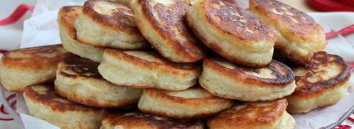 пышные оладьи на кислом молоке. Шаг 8