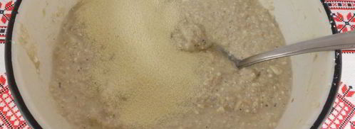 рыбные оладьи с творогом. Шаг 5