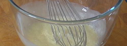 сырные оладьи с беконом и помидорами. Шаг 2