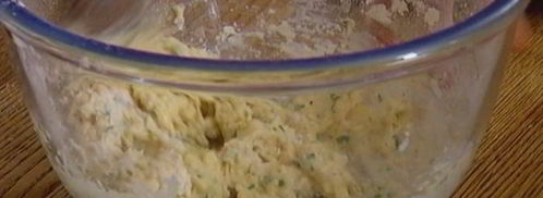 сырные оладьи с петрушкой. Шаг 3