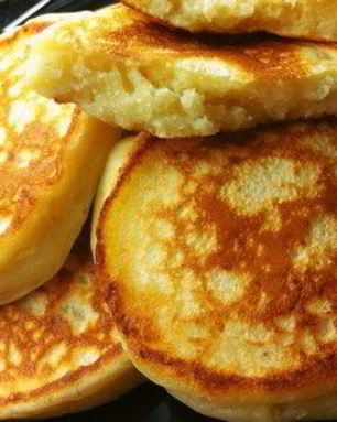 Творожные оладьи на сметане