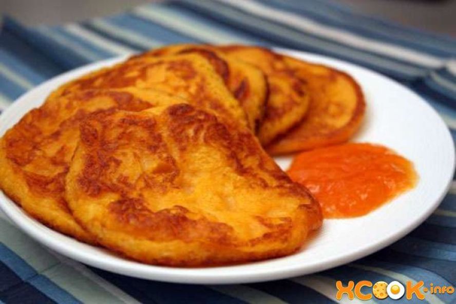 Рецепт тыквенные оладьи