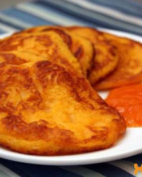 Тыквенные оладьи