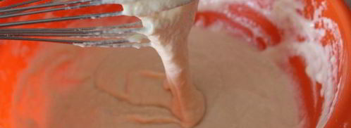 заварные дрожжевые оладьи на молоке. Шаг 5