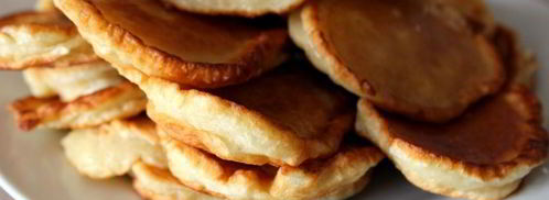 заварные дрожжевые оладьи на молоке. Шаг 8