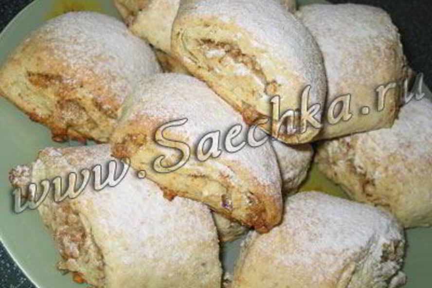 Рецепт ореховые рулетики