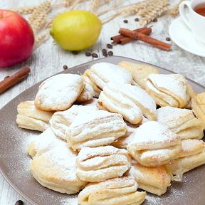 Творожное печенье