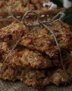 Домашнее овсяное печенье без муки