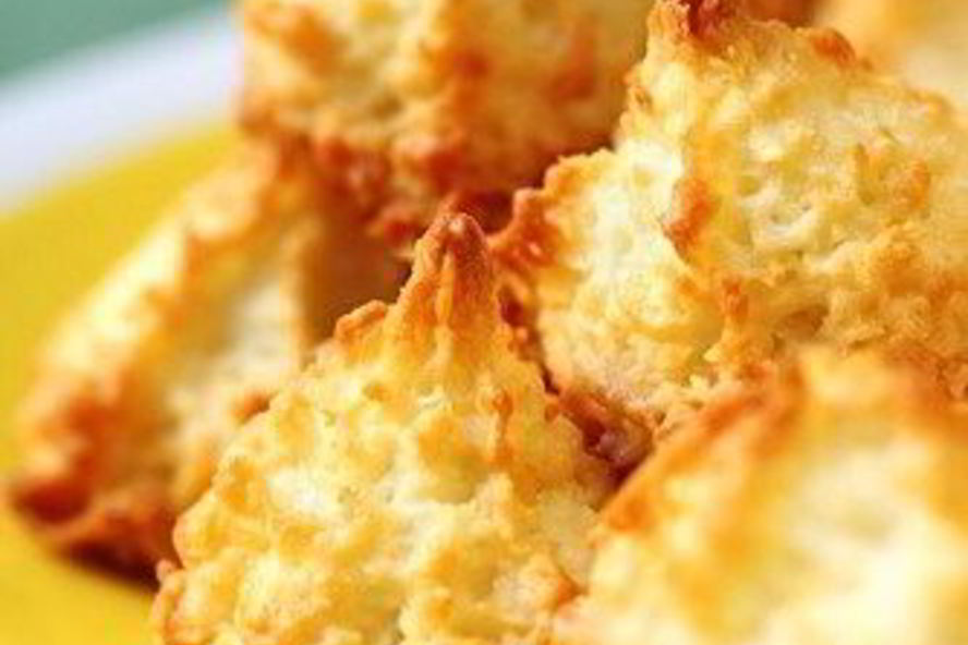 Рецепт французское кокосовое печенье