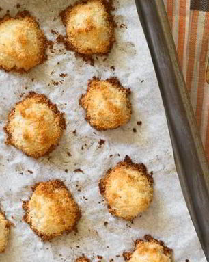 Французское воздушное кокосовое печенье