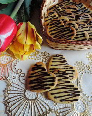 Изысканное песочное печенье