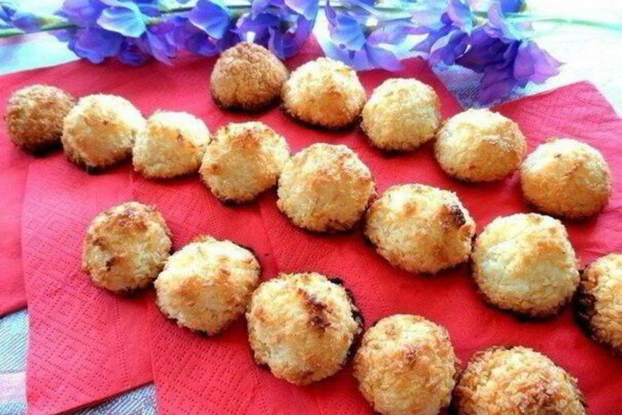 Рецепт кокосовое печенье