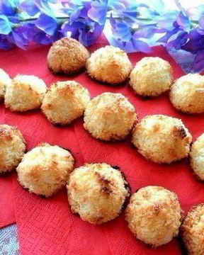 Кокосовое печенье