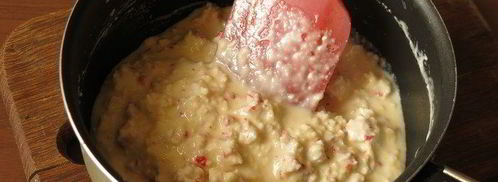 крекеры с крабовыми палочками. Шаг 6