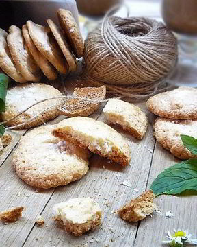 Миндальные печенья на меренге