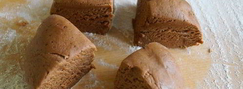 миндальные рогалики изумрудики. Шаг 6