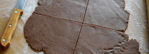 миндальные рогалики изумрудики. Шаг 7