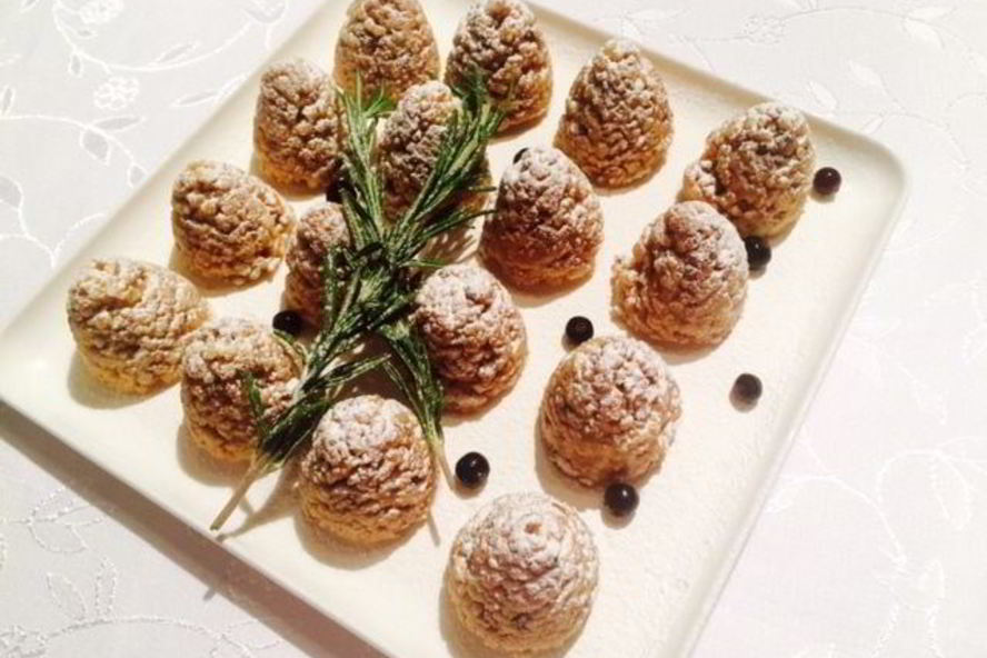 Рецепт новогоднее печенье шишки