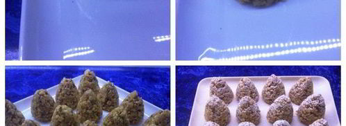 новогоднее печенье шишки. Шаг 7