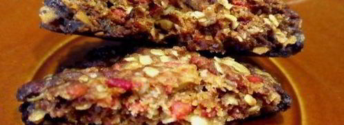 овсяно-кокосовое печенье пестрый анзак. Шаг 8