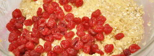 овсяное печенье с вишней. Шаг 6