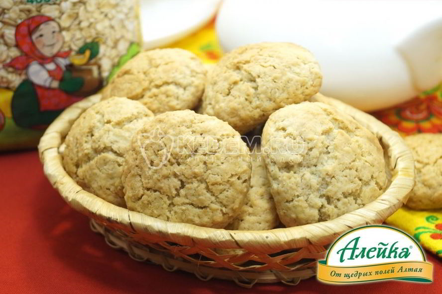 Рецепт овсяное печенье