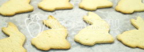 пасхальное печенье пасхальные кролики. Шаг 9