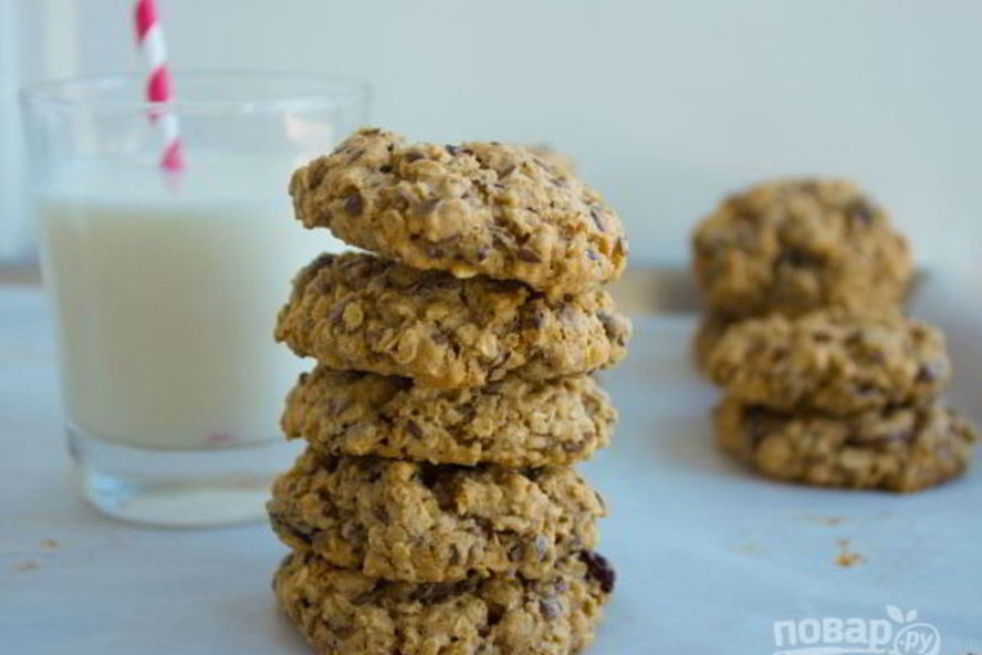 Рецепт печенье из геркулеса