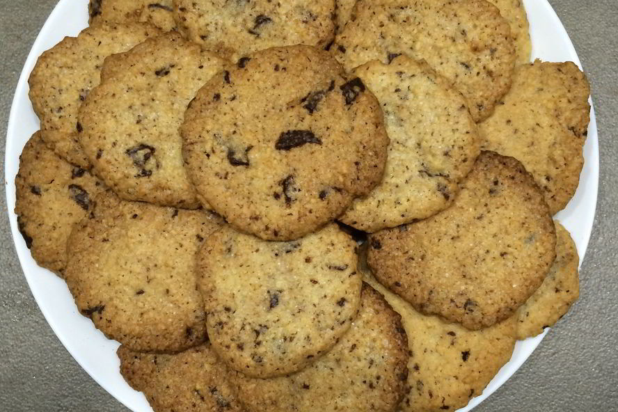 Рецепт печенье из овсяных хлопьев с шоколадом