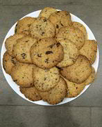 Печенье из овсяных хлопьев с шоколадом