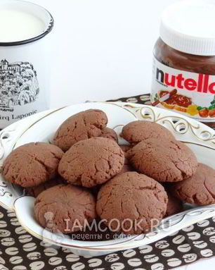 Печенье из шоколадной пасты Nutella