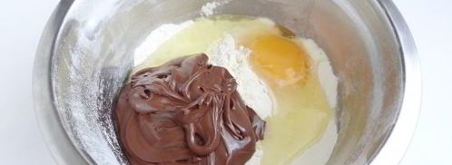печенье из шоколадной пасты nutella. Шаг 5