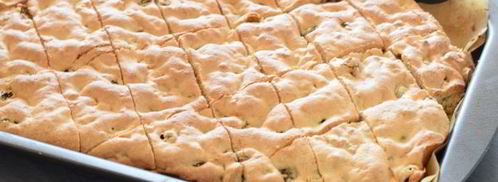 печенье мазурка с грецкими орехами и изюмом. Шаг 13