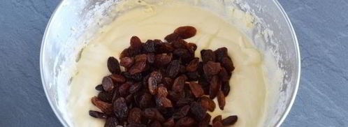 печенье мазурка с грецкими орехами и изюмом. Шаг 8