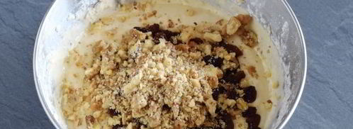 печенье мазурка с грецкими орехами и изюмом. Шаг 10