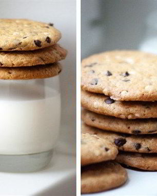 Печенье с каплями шоколада