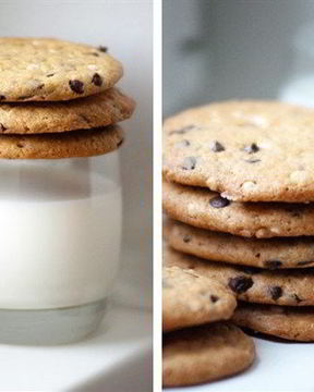 Печенье с каплями шоколада