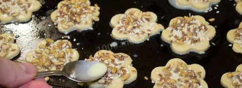 печенье с кунжутом и семечками кунжутное. Шаг 15