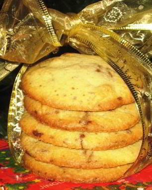 Печенье с молочным шоколадом и фундуком