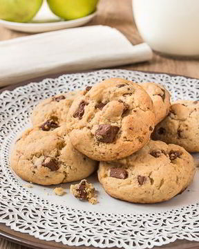 Печенье с шоколадом