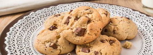 печенье с шоколадом. Шаг 12