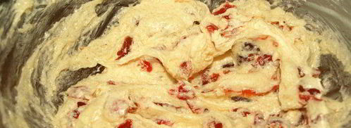 печенье с вяленой вишней и коньяком. Шаг 4